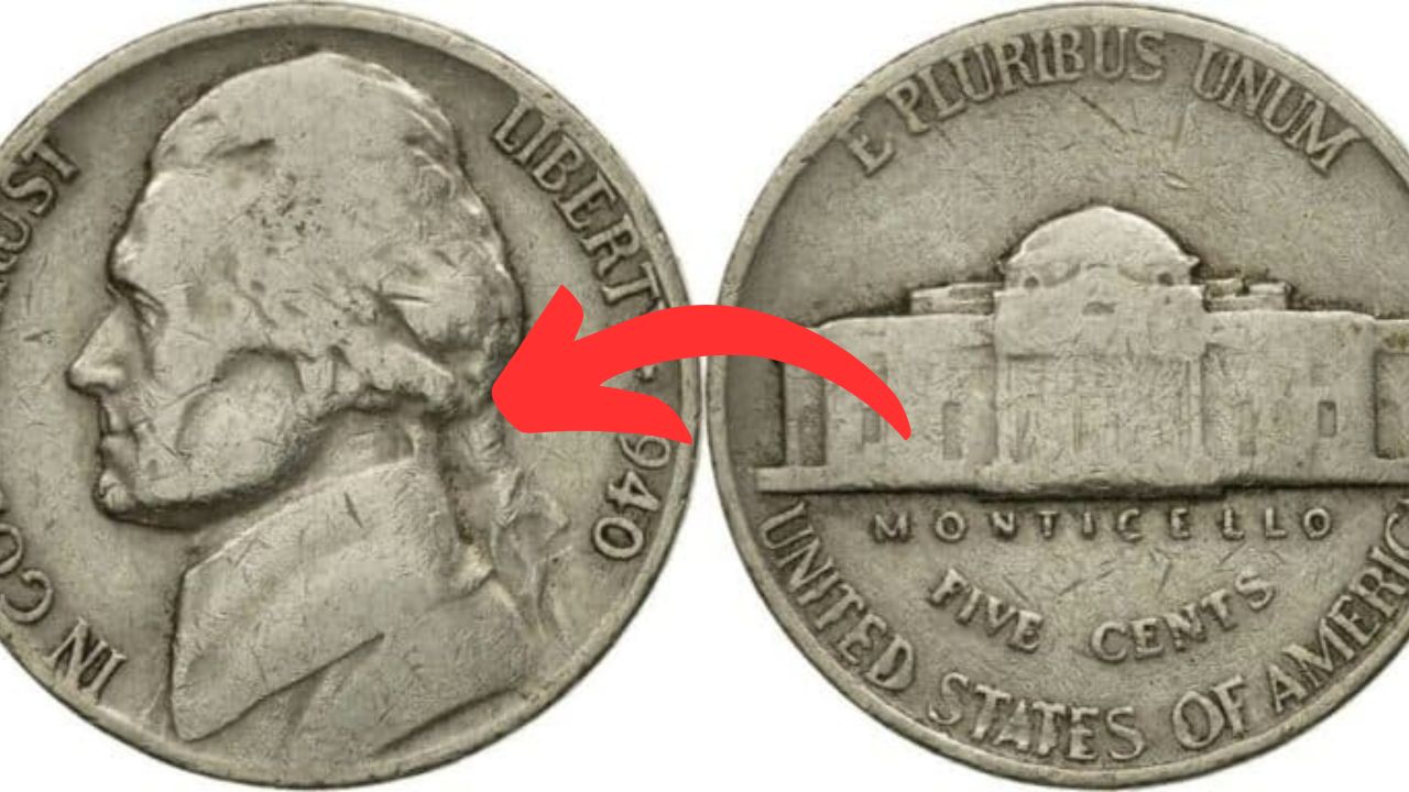 Rusted 1940’s Jefferson Nickel