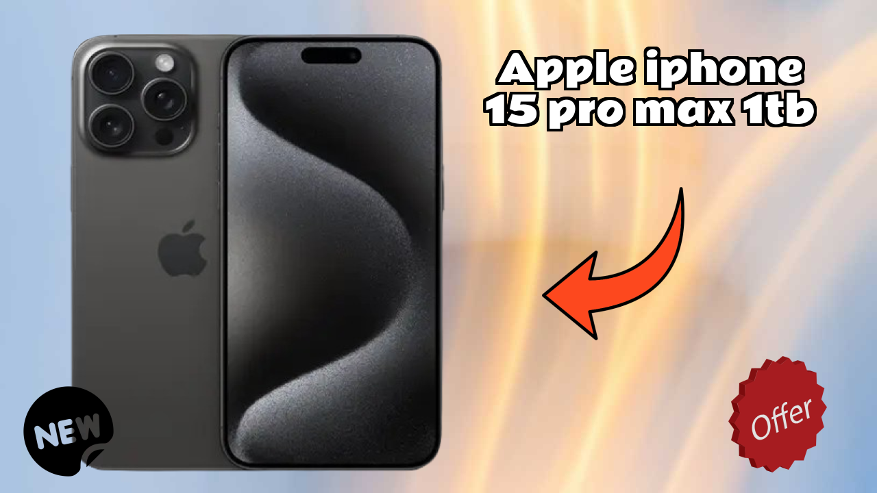 Apple IPhone 15 Pro Max 1TB Display Size: 6.7 Inches (17.02 Cm) Screen Quality