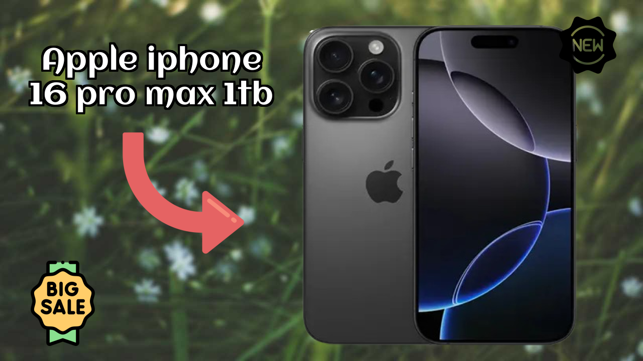 Apple IPhone 16 Pro Max 1TB Display Size: 6.9 Inches (17.53 Cm) Screen Review