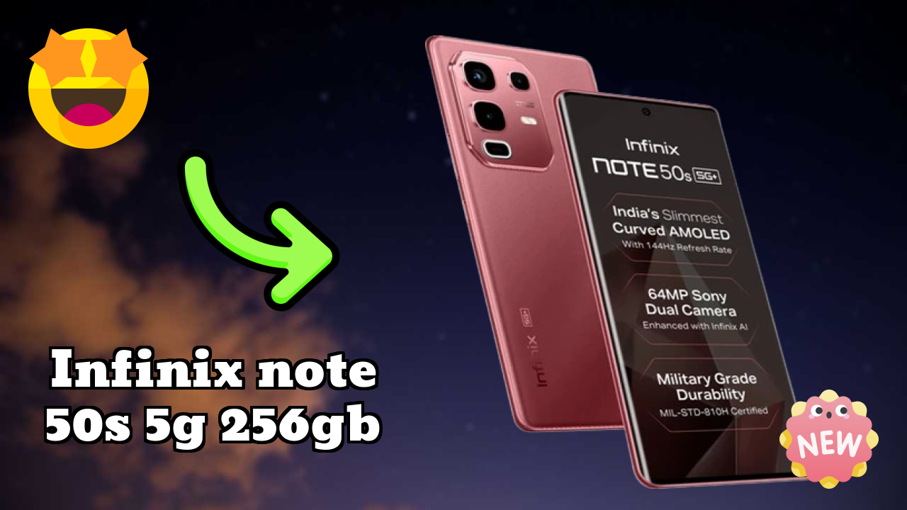Infinix Note 50s 5G+ 256GB Camera Comparison: 64 MP + 2 MP Rear Camera vs Other