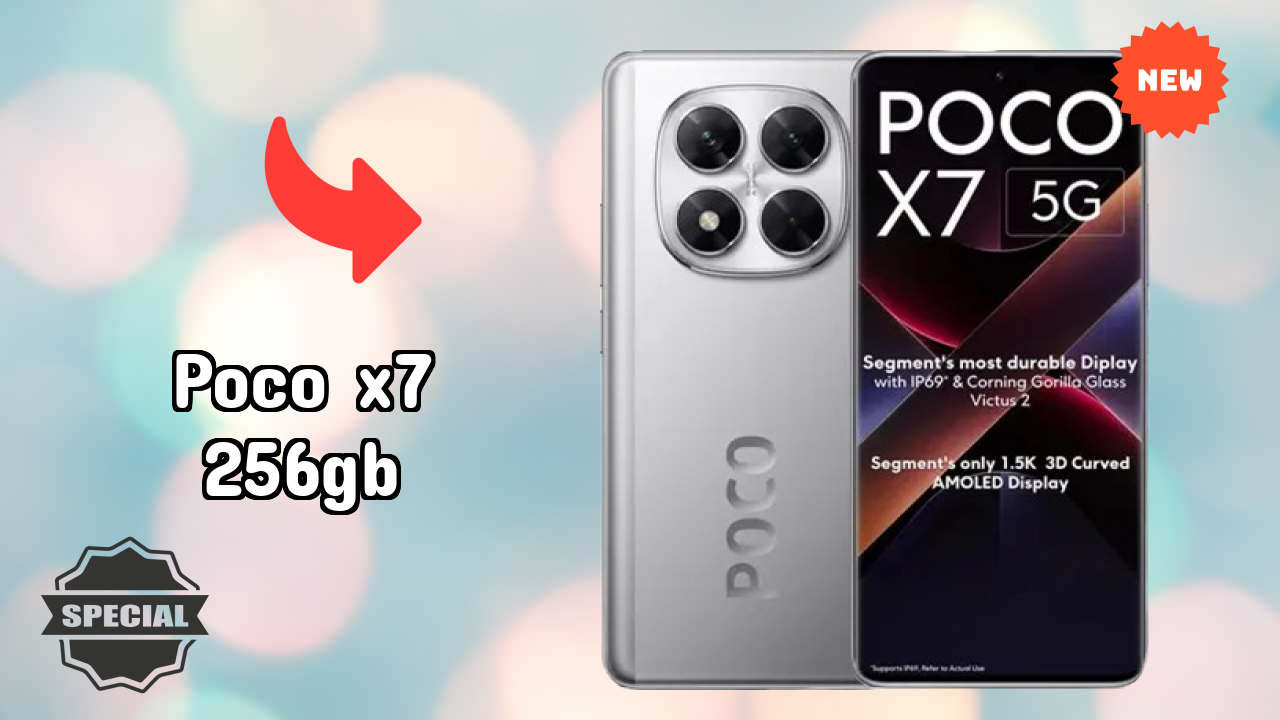 POCO X7 256GB Price Drop: Now Available at ₹17,999