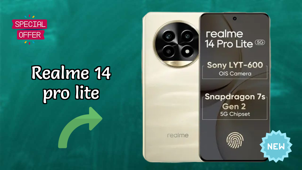 Realme 14 Pro Lite Price Drop Alert: Now Just ₹17,999 Only!
