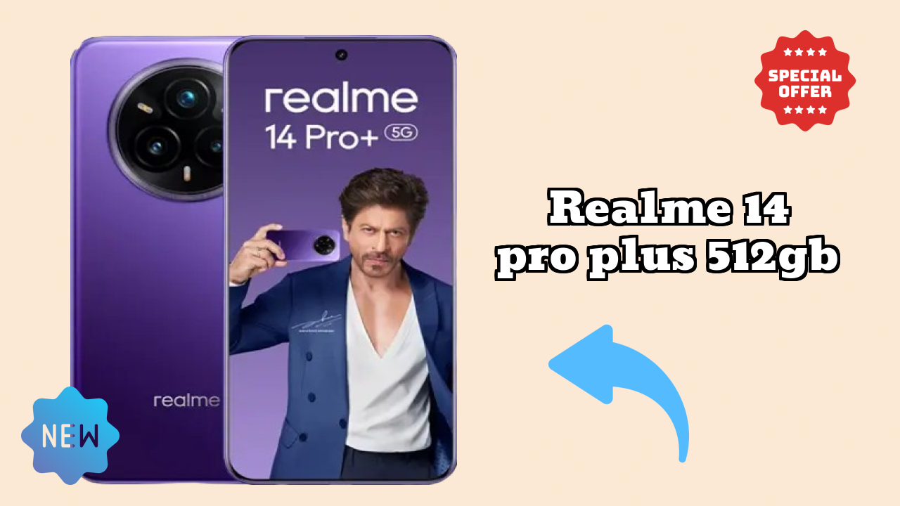 Realme 14 Pro Plus 512GB at ₹32,990 - Best Deal Available Now