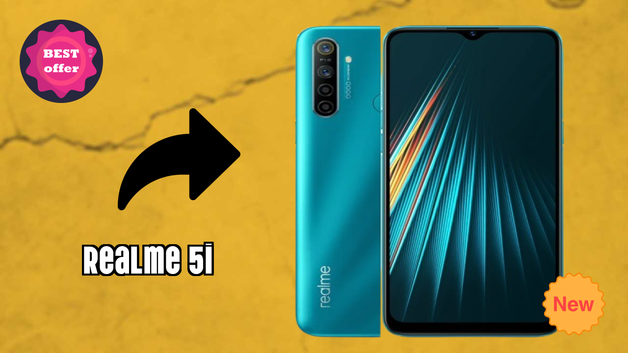 Realme 5i Display Analysis: 6.5 Inches (16.51 Cm) Screen