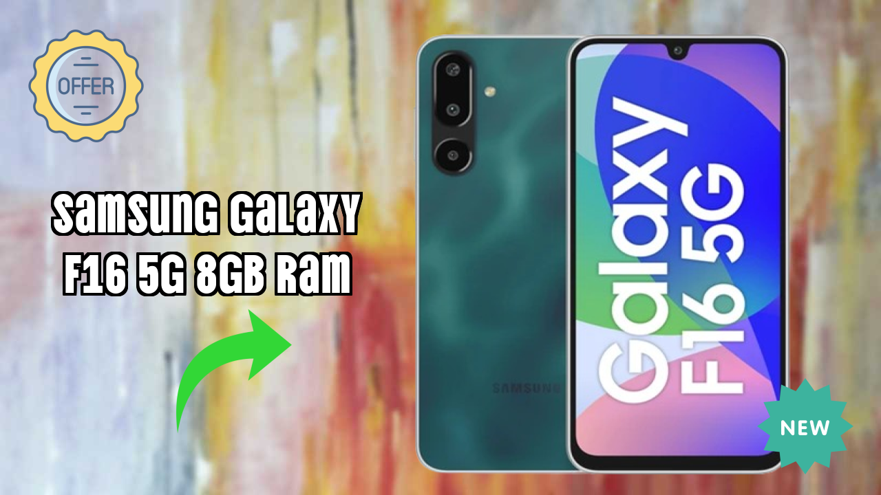 Samsung Galaxy F16 5G 8GB RAM at ₹15,499 - Complete Specifications