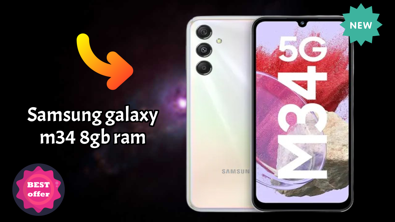 Samsung Galaxy M34 8GB RAM Display Analysis: 6.5 Inches (16.51 Cm) Quality
