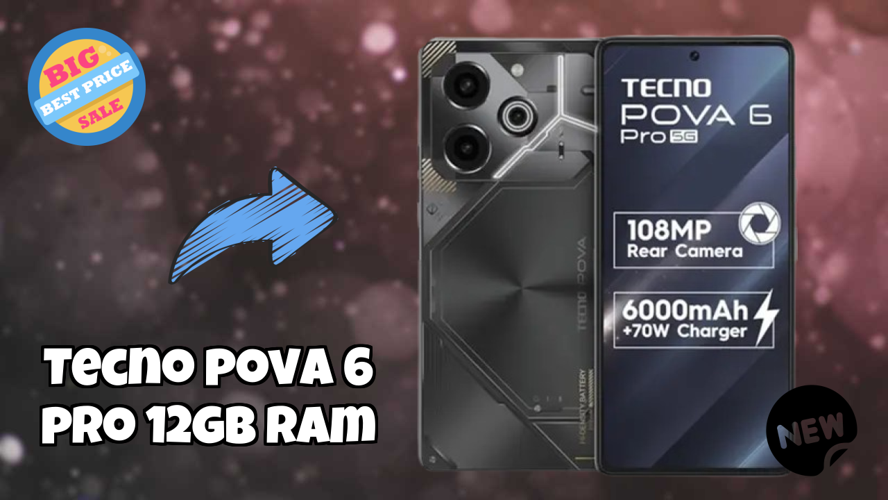 Tecno Pova 6 Pro 12GB RAM Gaming Test: MediaTek Dimensity 6080 Handles Top Games?